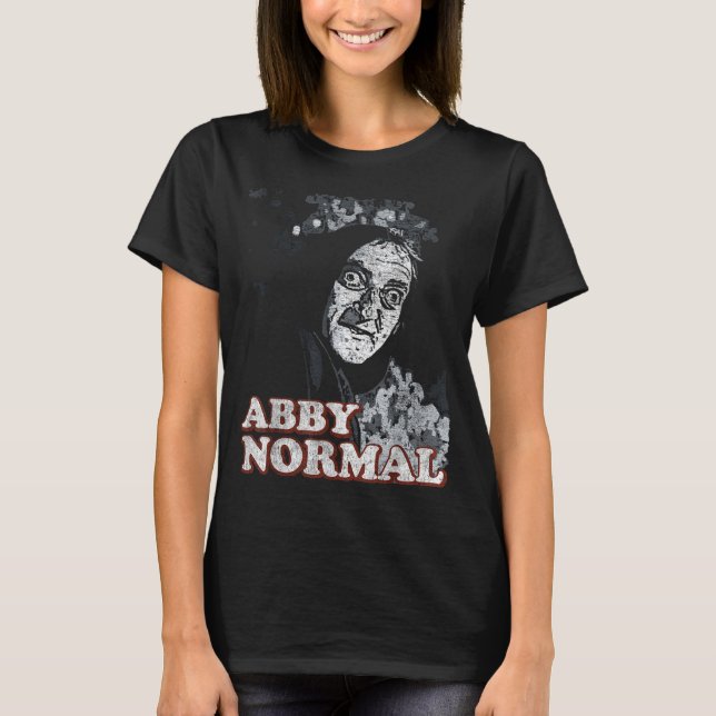 Camiseta Abby Normal Brain Funny Halloween  (Frente)