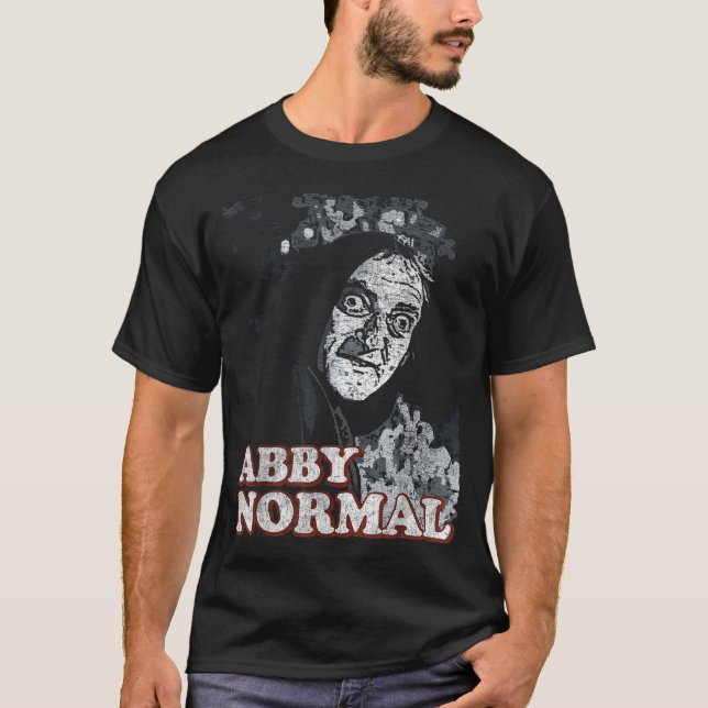Camiseta Abby Normal Brain Funny Halloween  (Frente)