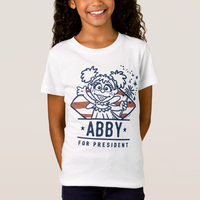 Camiseta Abby Para Presidente (Frente)