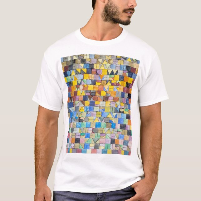 Camiseta ABC (Alfabeto), Paul Klee (Frente)