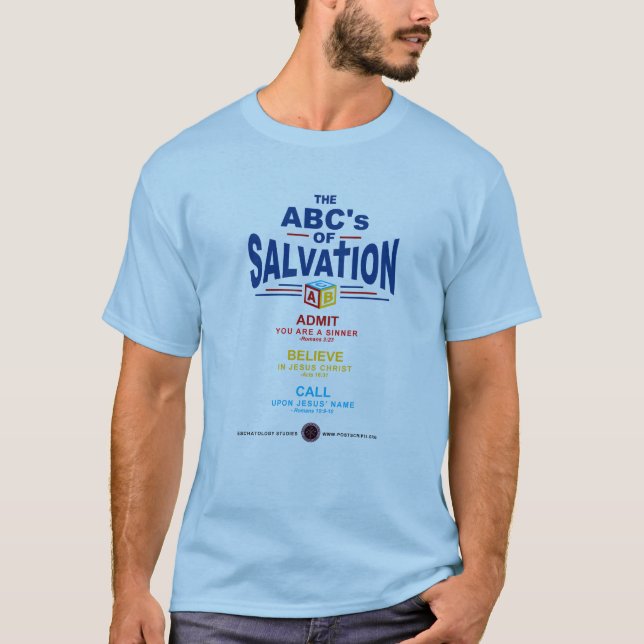 Camiseta ABC da Salvação (Frente)