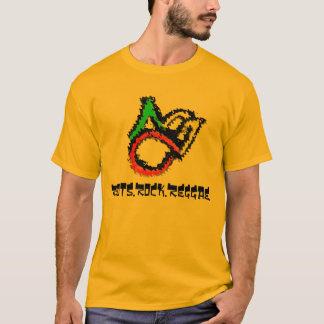 Camiseta abclogo-rasta, Roots.Rock.Reggae.
