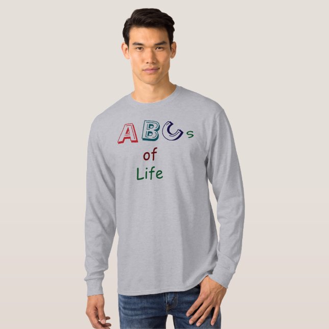 Camiseta ABCs da Vida (Frente Completa)