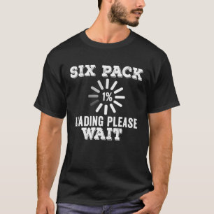 Camiseta Abdômen Definido Carregando treino de academia Tr