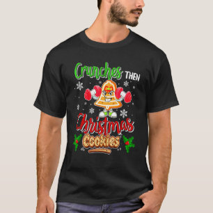 Camiseta Abdominal Depois Biscoitos De Natal Pão De Mel Fit