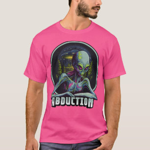 Camiseta Abdução De alienígenas Por Ilustração