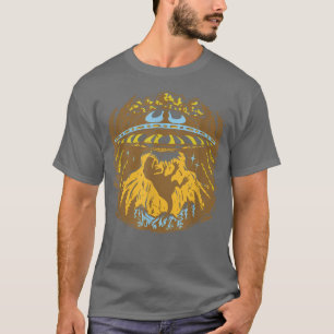 Camiseta Abdução De Dinossauro alienígena Ufo