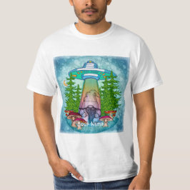 Camiseta Abdução de gnomo alienígena