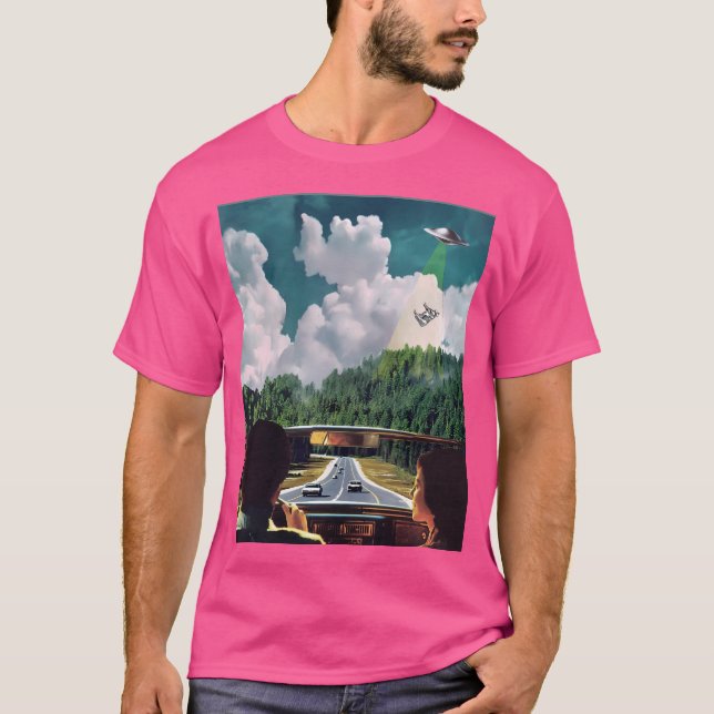 Camiseta Abdução De Vacas (Frente)