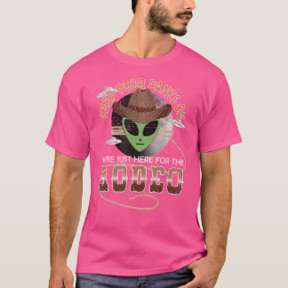 Camiseta Abdução Divertida Ufo Western