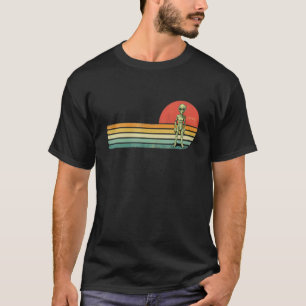 Camiseta Abdução Extraterrestre de OVNI Alienígena Retro Vi