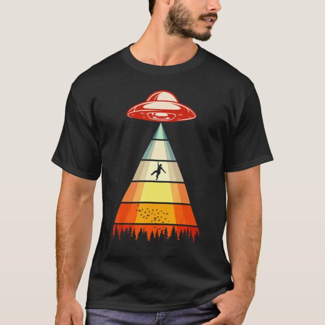 Camiseta Abdução Ufo Alien (Frente)