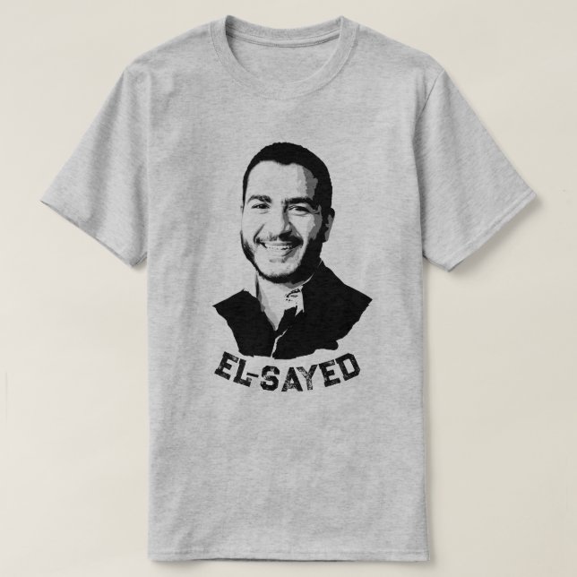 Camiseta Abdul El-Sayed (Frente do Design)