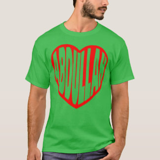 Camiseta Abdullah no meu Coração retro
