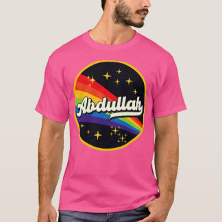 Camiseta Abdullah Rainbow No Estilo De Vintagem Espacial