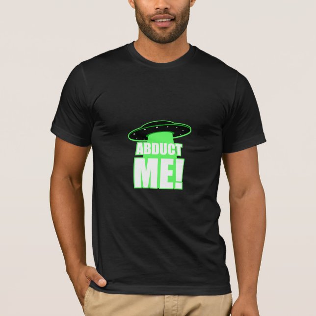 Camiseta Abduza-Me! (Frente)