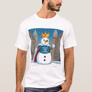 Camiseta Abe Snowman - Rei Congelado de Chicago