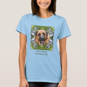Camiseta Abeelha Na Flor De Campainha Azul Quadro Crie Seu