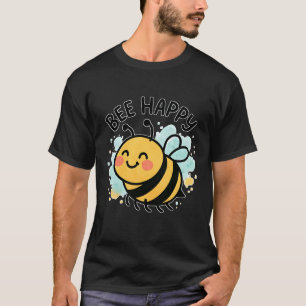 Camiseta Abeia Feliz Desenho Animado Fofo