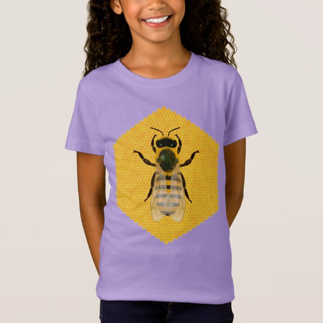 CAMISETA ABEILLE - AILES PLOYÉES (Frente)