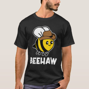 Camiseta Abeille Haw Funnys Trocadilho País Fofo Caubói Abe