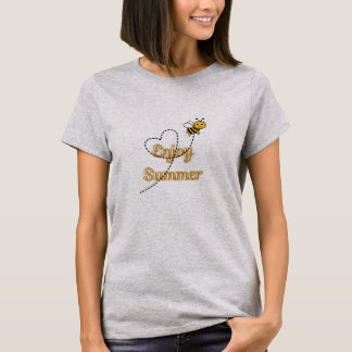 Camiseta Abeira Fofa Aproveite o Verão