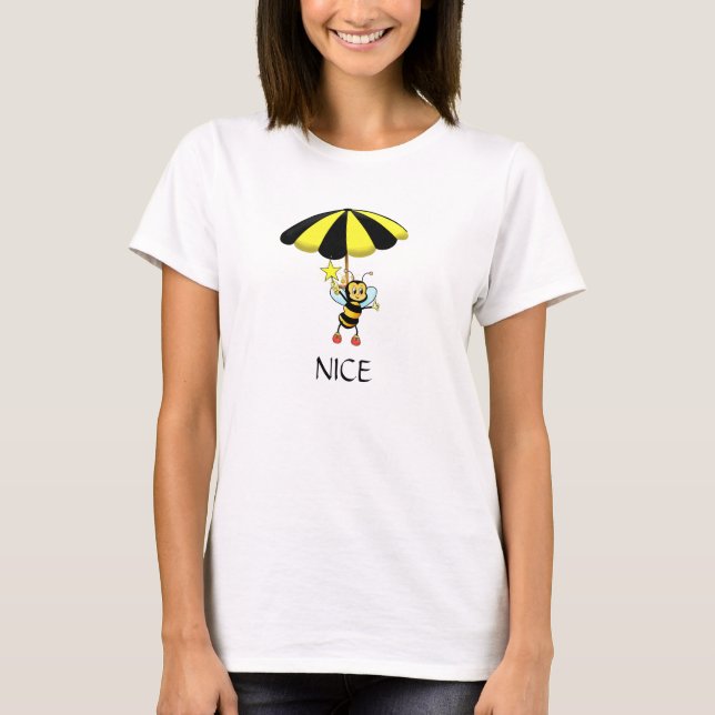 Camiseta Abeja Melífera Fofa (Frente)