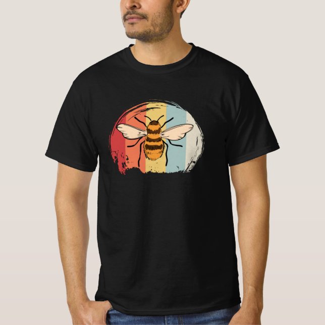 Camiseta Abeja Vintage (Frente)