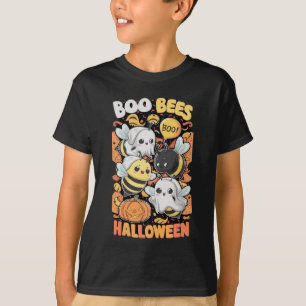 Camiseta Abejas Boo Halloween – Lindas Abelhas Fantasmas e