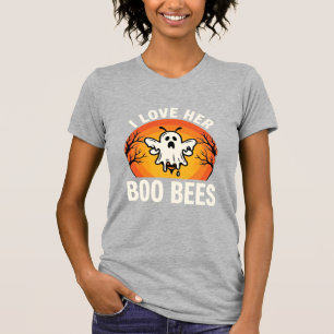 Camiseta Abejas de Boo Diseño Divertido de Abeja Fantasma d