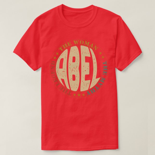 Camiseta Abel Gift Idea (Frente do Design)