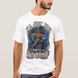 Camiseta Abel Justo Esperarei Até Que Seja Silencioso Hallo