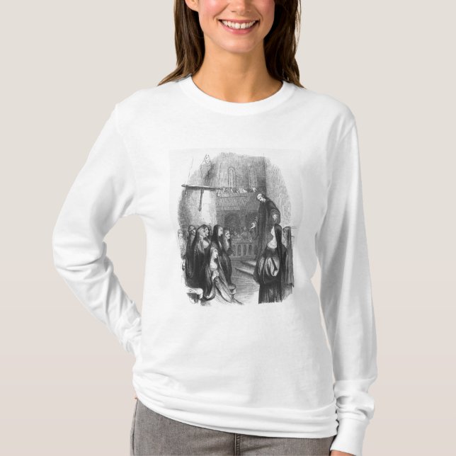 Camiseta Abelard que preaching em Paraclete (Frente)