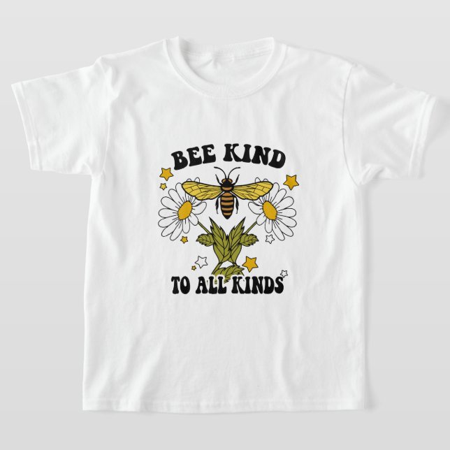 Camiseta Abelha Bind Buzzing com Estilo Abelha Amarela (Postura )