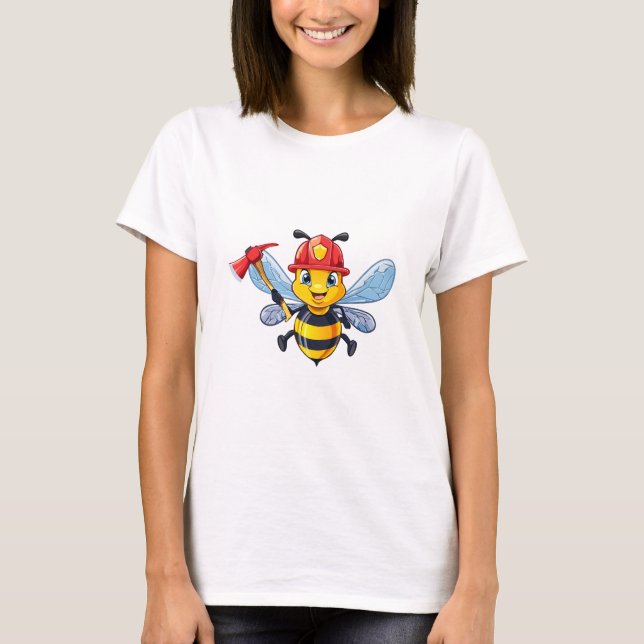 Camiseta abelha bombeira (Frente)
