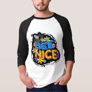 CAMISETA ABELHA BONITA FLORAL FLORFUL