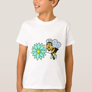Camiseta Abelha com Flor.PNG