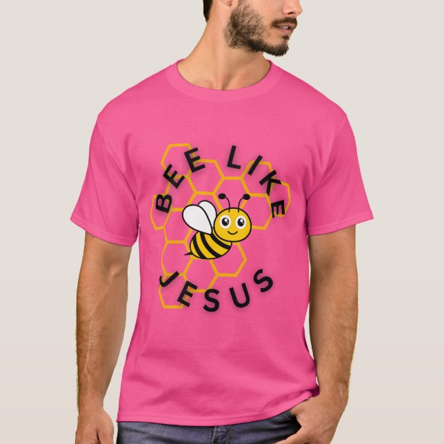 Camiseta Abelha Como Jesus (Frente)