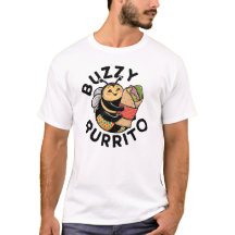 Abelha de Burrito Buzzy Engraçada