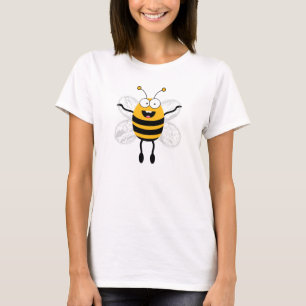 Camiseta Abelha de Cartoon