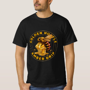 Camiseta Abelha de Doce Trabalho Áureo