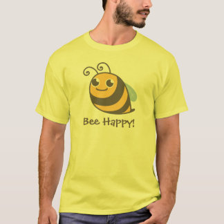 Camiseta Abelha feliz! Bumble a abelha
