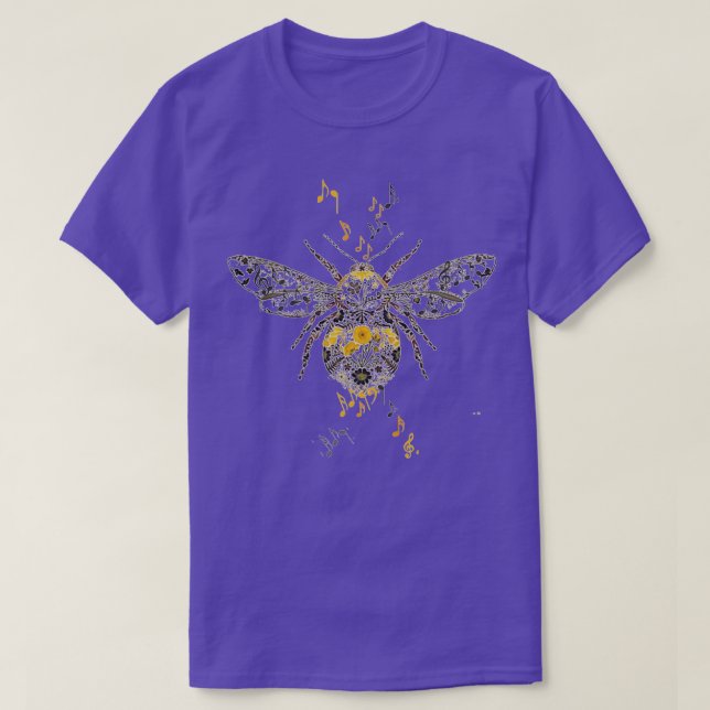 Camiseta Abelha Flor (Frente do Design)