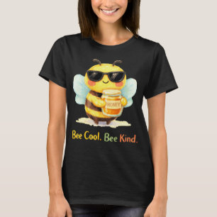 Camiseta Abelha Legal Abelha Gentil Óculos de Sol Abelha Fo