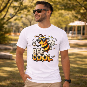 Camiseta Abelha Legal   Cartoon Design de Honeybee