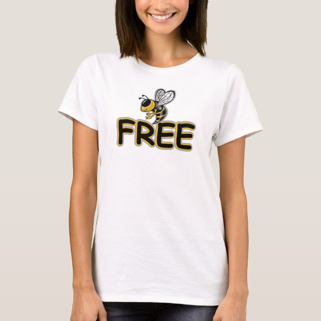 CAMISETA ABELHA LIVRE (Frente)