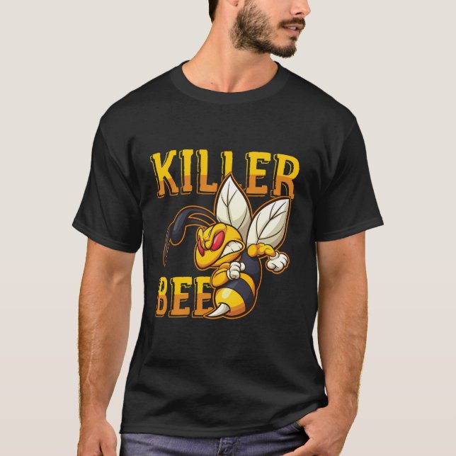 Camiseta Abelha Matadora Fantástica, Bee Hornet Yellowjacke (Frente)