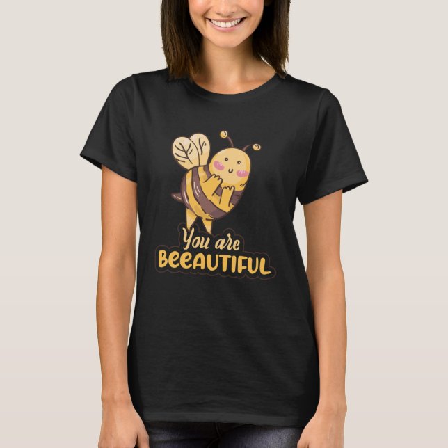 Camiseta Abelha Mel Amor Salvamento De Abelhas (Frente)