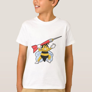 Camiseta Abelha nas Trevas com Dart.PNG