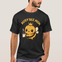 Abelha Ocupada Mãe Bebê Café